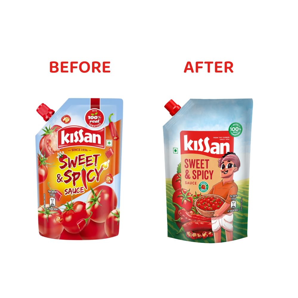 Kissan Sauce, Sweet and Spicy, 415g - Image 4